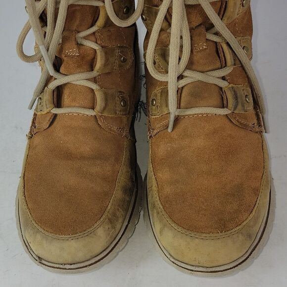 Sorel Joan Explorer Suede Leather Women's Ankle Booties - Picture 13 of 16